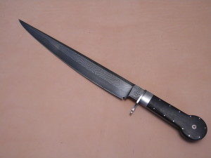 Forged blade — handle and guard