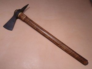 Custom tomahawk — blade detail